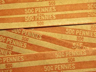 Saving up to pay my taxes.