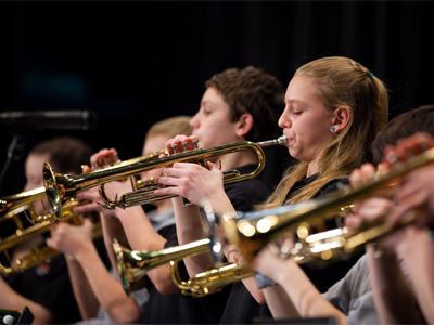 Continuing the tradition of Louis Armstrong, Bix Beiderbecke, Clifford Brown and Miles Davis.