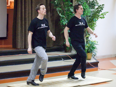 The Irish dance tradition emerged as a result of the oppression of domestic laborers.  Different, but the same.