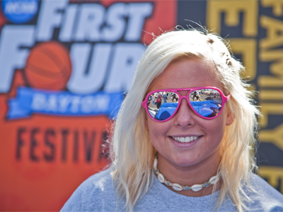 All eyes were on Dayton as it hosted the inaugural NCAA First Four Festival in the Oregon Historic District today.