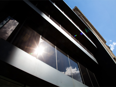 I had two meetings downtown today.  I walked to both.