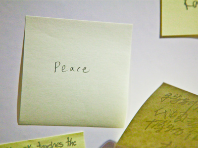 Post-It Peace.
