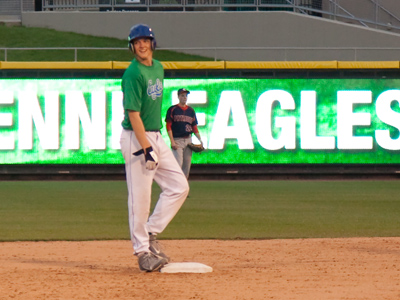 A front-row seat is great, but watch out for foul balls.
