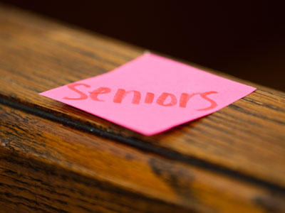 Senioritis is acute at this time of year.