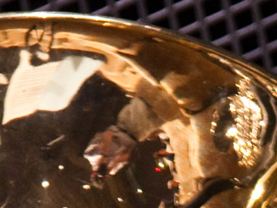 Me -- in a French horn.