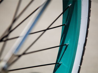 I`m glad to see more bikes and bike racks everywhere.