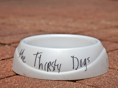 I was tempted . . . it was really hot today.