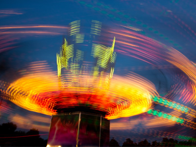 Time for me to head home, yet others are still arriving.