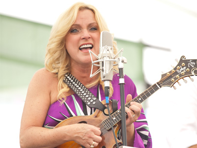The Queen of Bluegrass, Rhonda Vincent.