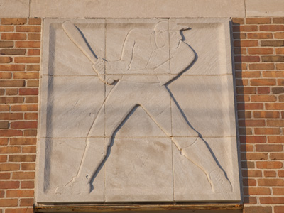 He approaches the plate, ponderous, swinging smoothly in slow motion knowing his choice is simple: swing or not.  PAUL JANECZKO