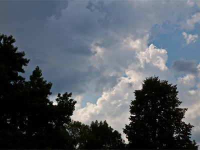 Will it rain?  [It didn`t]