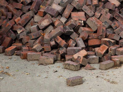 Did that brick just move?