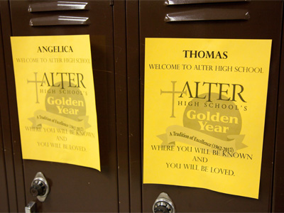 It was the first day of high school for the class of 2016.