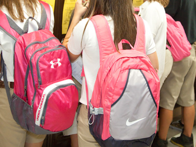 I should get a pink backpack if I want to be popular.