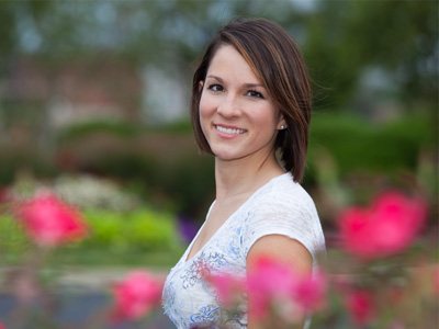 Across the street from this placid spot:  football practice.