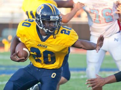 Oakwood was able to win the game 42 to nothing.