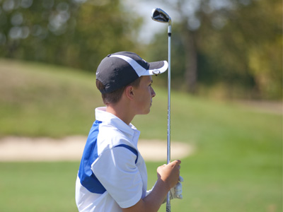 I wonder if skill at golf helps him with geometry homework.