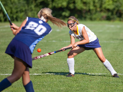 She would stand dangerously close to other players as they hit the ball, and then she`d knock it out of the sky.