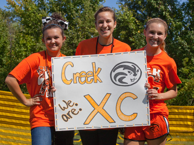 Cross country is probably the most difficult sport I`ve had to photograph.  Everyone is constantly moving -- even me.