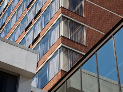 Fifth and Jefferson - looking up.