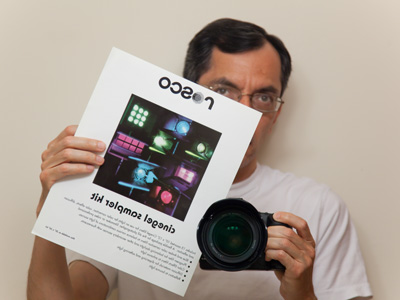 Rosco Cinegel Sampler Kit.