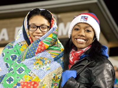 Did I mention that it was raining AND cold?