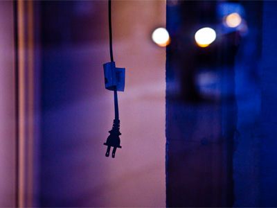 One recognizable object in the middle of mystery.