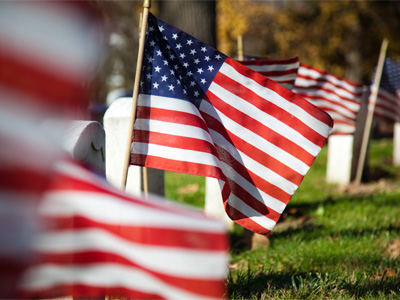 It was a windy Veterans Day.