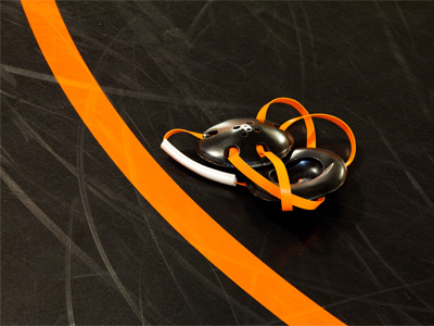 You wear these over your ears during a wrestling match so you can`t hear yourself screaming in pain.