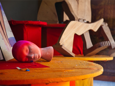 Abandoned Oregon District storefront No. 2 this week.