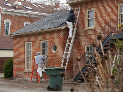 On the day after Thanksgiving, I had to go to work and do dull and repetitive tasks, but at least it was INDOORS.