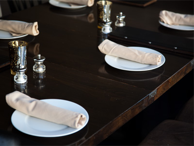 Please wait for the hostess to seat you.