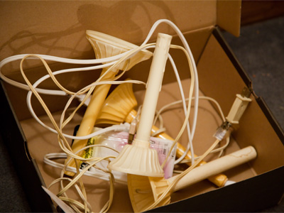 I tend to go overboard with the Christmas decorations.