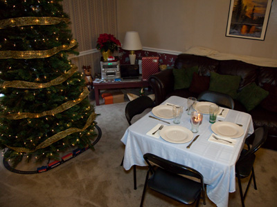 Even though you`re grown up, married and moved away, you STILL might end up sitting at the little kids` table.