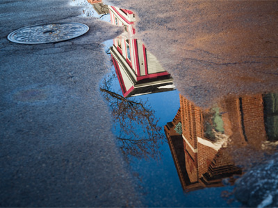 How to get run over at an intersection.