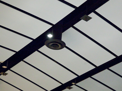 I got there early and set up my camera.  Later on, five TV news crews arrived, looking at me like, `Who`s this guy?`