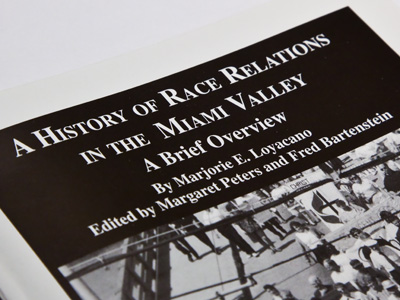 I said to the cashier, `I`m looking for a booklet called `A History of Race Relations in the Miami Valley.`  She said, `What`s it about?`