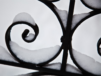 After a bit of neglect, winter has remembered its duty.