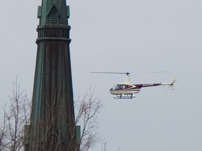 Here`s the chopper.  Here`s the steeple.
