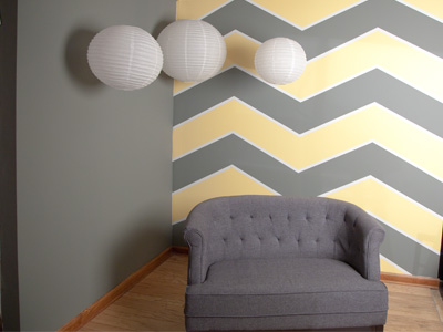 Here`s the finished product from yesterday`s painting.