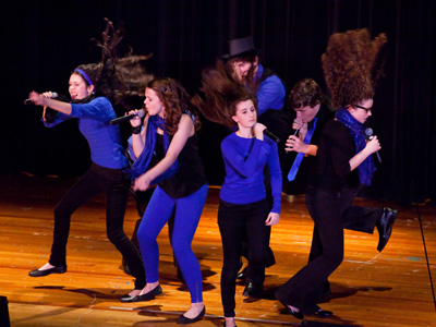 In musical terms, this performance is `con brio.`