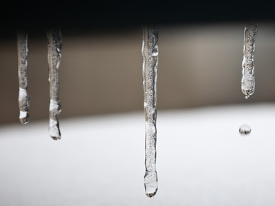 See, winter is melting already.