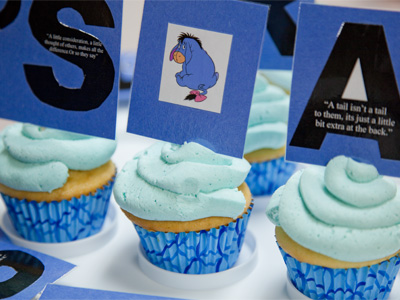 Birthday cupcakes for somebody else.