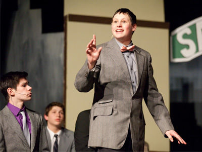 `Sit down, sit down, sit down, sit down, sit down you`re rocking the boat!`