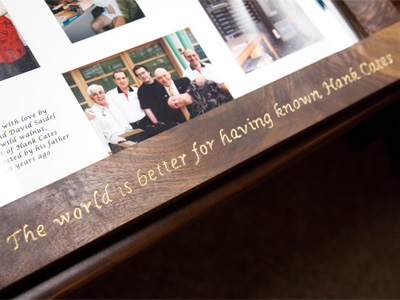 Hank said, `I take quiet pride in getting the job done, and doing it right.`  You and me both.