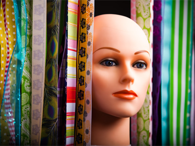 She never blinks.  She never complains.