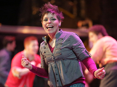 Dress rehearsal is the best time to see a performance.  During an actual show, you have to sit quietly in a seat.