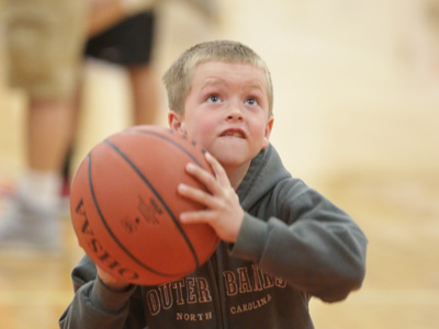 Keep your eyes focused on the goal.