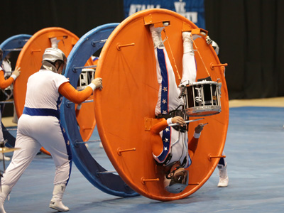 Percussion shows get more outrageous every year.