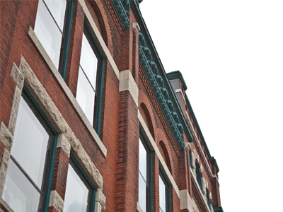 Fifth Street facade.